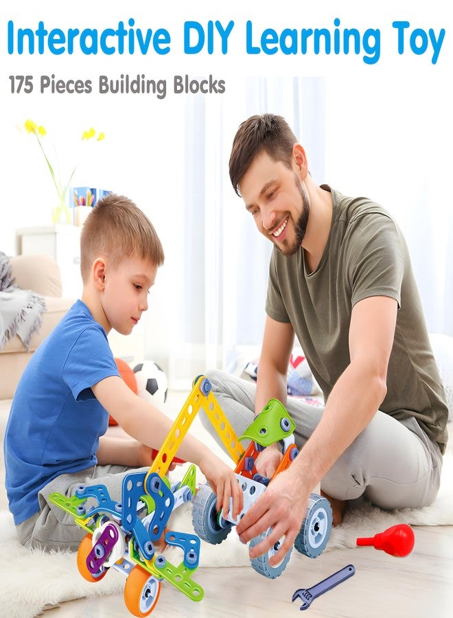 MOONTOY 11 in 1 STEM Kits Building Toys for Kids Ages 4-8 5-7, Stem Toys for 4 5 6 7 8 Year Old Boy Birthday Gift, Educational Construction Set for Boys 4-6 6-8 5-8, Creative Learning Engineering Game - Image 3